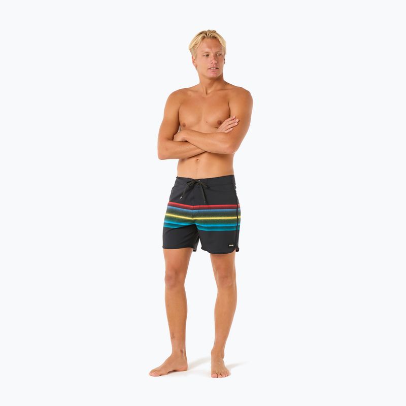 Férfi Rip Curl Mirage Retro Mumma úszónadrág fekete 2