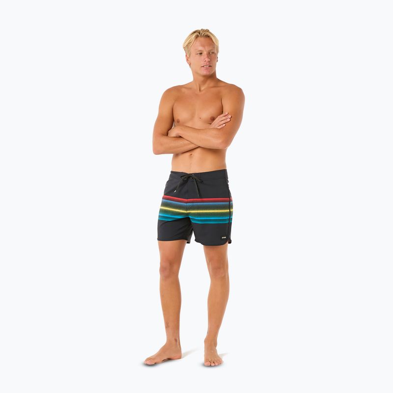 Férfi Rip Curl Mirage Retro Mumma úszónadrág fekete 2