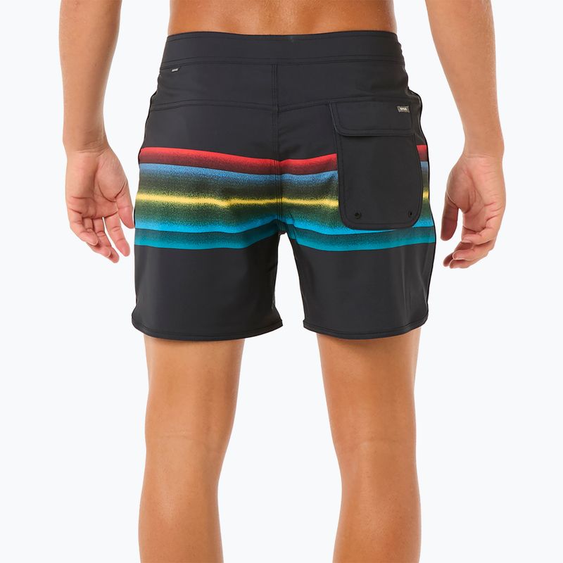 Férfi Rip Curl Mirage Retro Mumma úszónadrág fekete 3