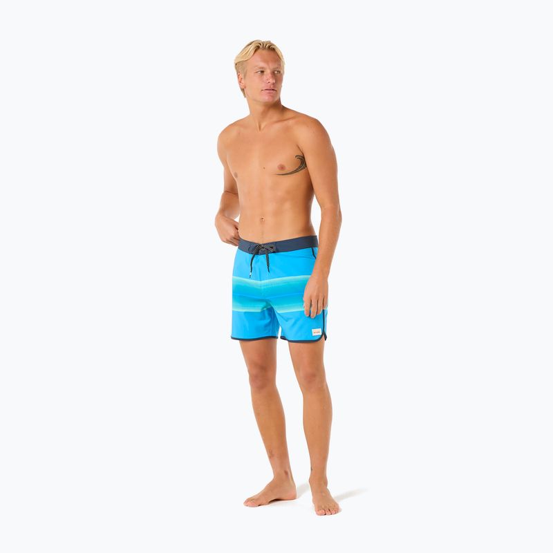 Férfi Rip Curl Surf Revival Volley kék színű fürdőruha Rip Curl Surf Revival Volley kék színű fürdőruha 2