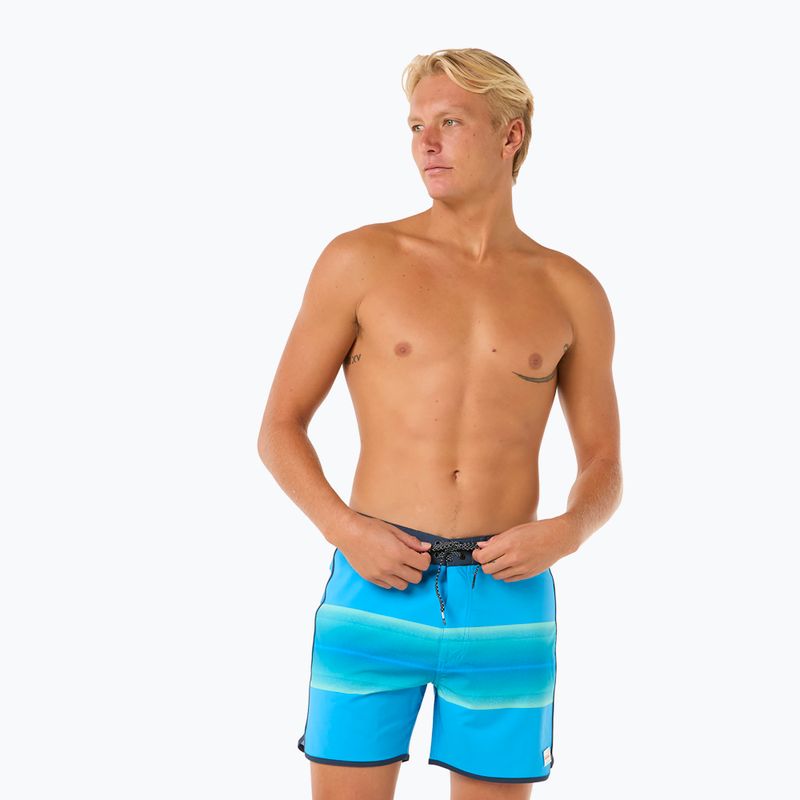 Férfi Rip Curl Surf Revival Volley kék színű fürdőruha Rip Curl Surf Revival Volley kék színű fürdőruha 4