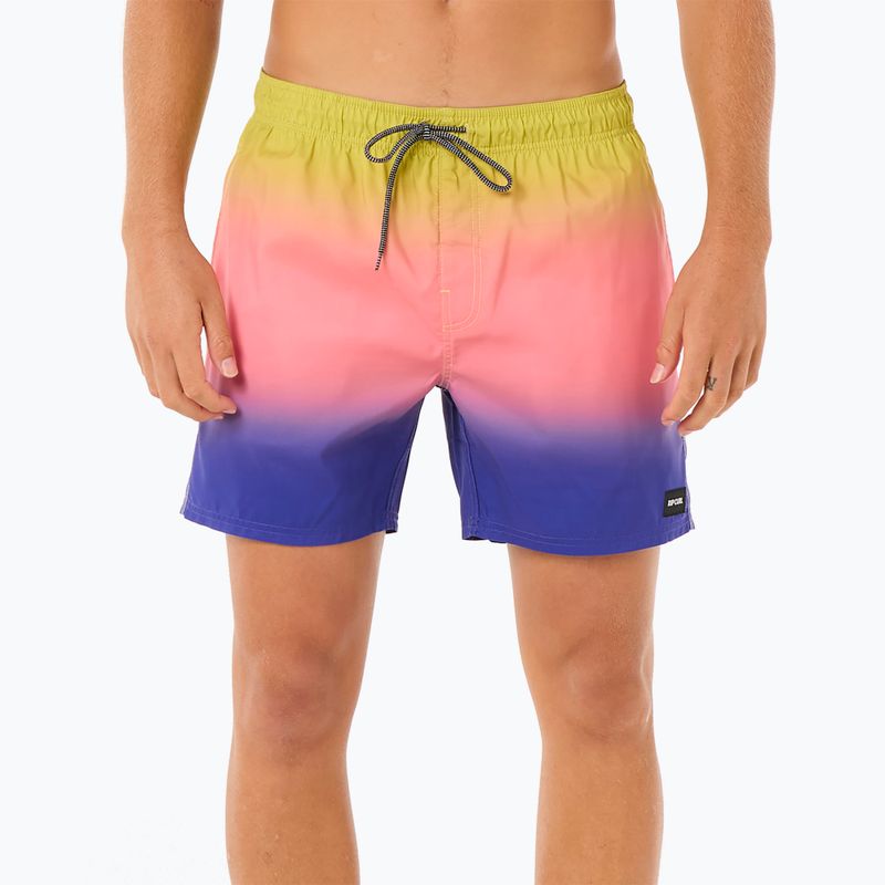 Férfi Rip Curl Laze Fade Volley úszónadrág vad bogyós bogyó 5