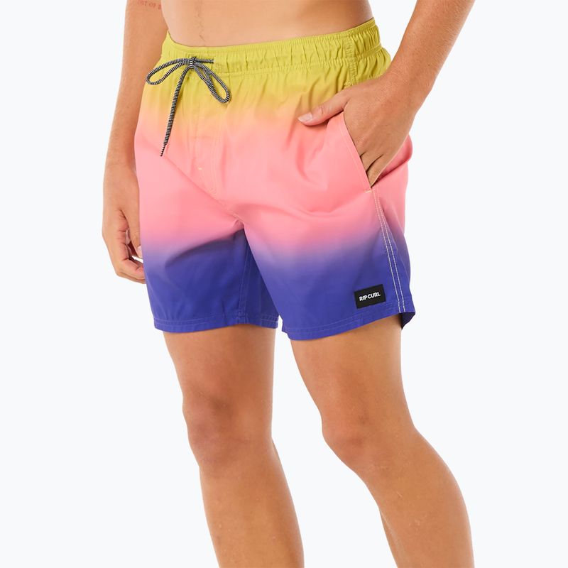 Férfi Rip Curl Laze Fade Volley úszónadrág vad bogyós bogyó 6