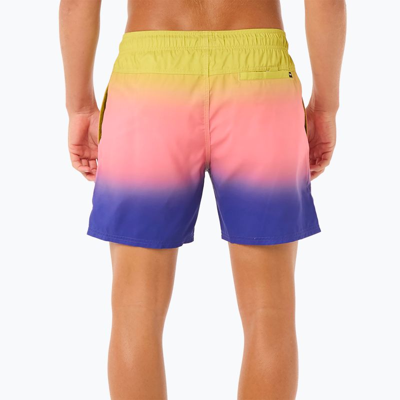 Férfi Rip Curl Laze Fade Volley úszónadrág vad bogyós bogyó 3