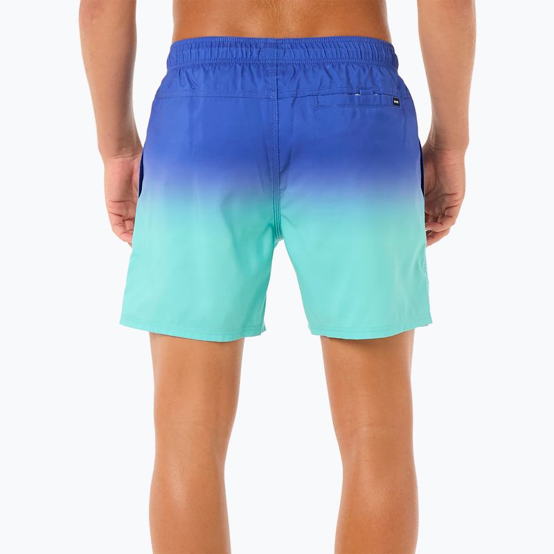 Férfi Rip Curl Laze Fade Volley elektromos kobalt színű fürdőruha Rip Curl Laze Fade Volley elektromos kobalt színű fürdőruha 3