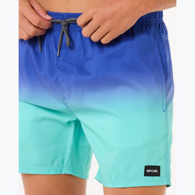 Férfi Rip Curl Laze Fade Volley elektromos kobalt színű fürdőruha Rip Curl Laze Fade Volley elektromos kobalt színű fürdőruha 4