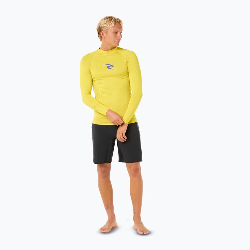 Férfi Rip Curl Waves UPF Performance kénes úszás hosszú ujjú úszómellény 2