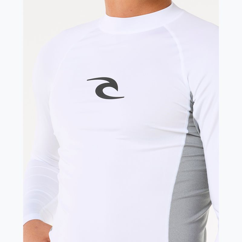 Férfi Rip Curl Waves UPF Performance úszás hosszú ujjú fehér 5
