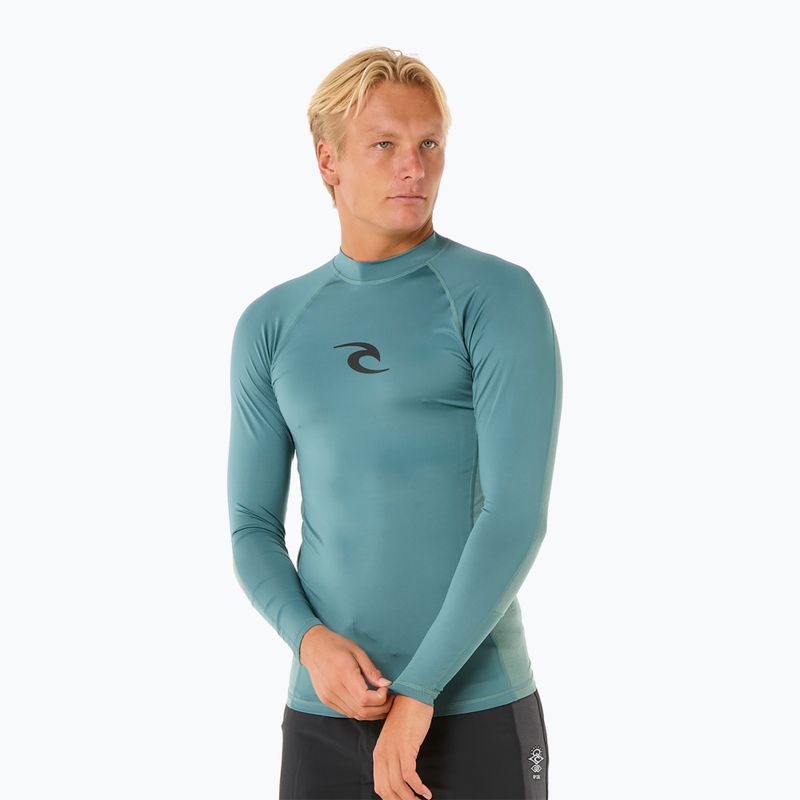 Rip Curl Waves UPF Performance férfi úszó hosszú ujjú bluestone