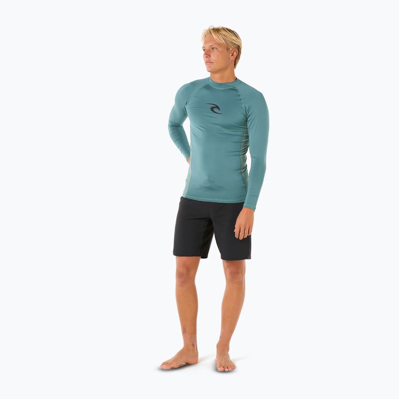 Rip Curl Waves UPF Performance férfi úszó hosszú ujjú bluestone 2
