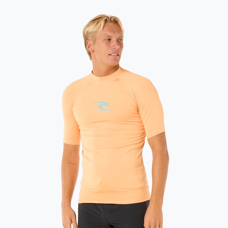 Férfi Rip Curl Waves UPF Performance mandarin zest úszópóló