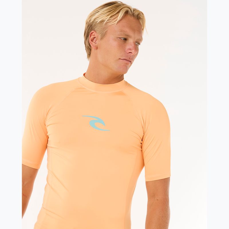 Férfi Rip Curl Waves UPF Performance mandarin zest úszópóló 4