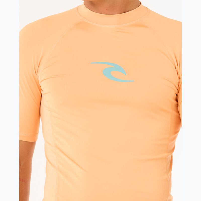 Férfi Rip Curl Waves UPF Performance mandarin zest úszópóló 5