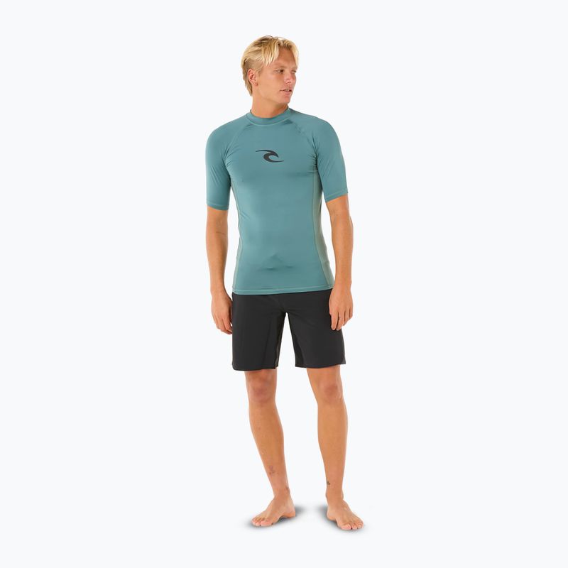 Rip Curl Waves UPF Performance férfi úszópóló bluestone 2