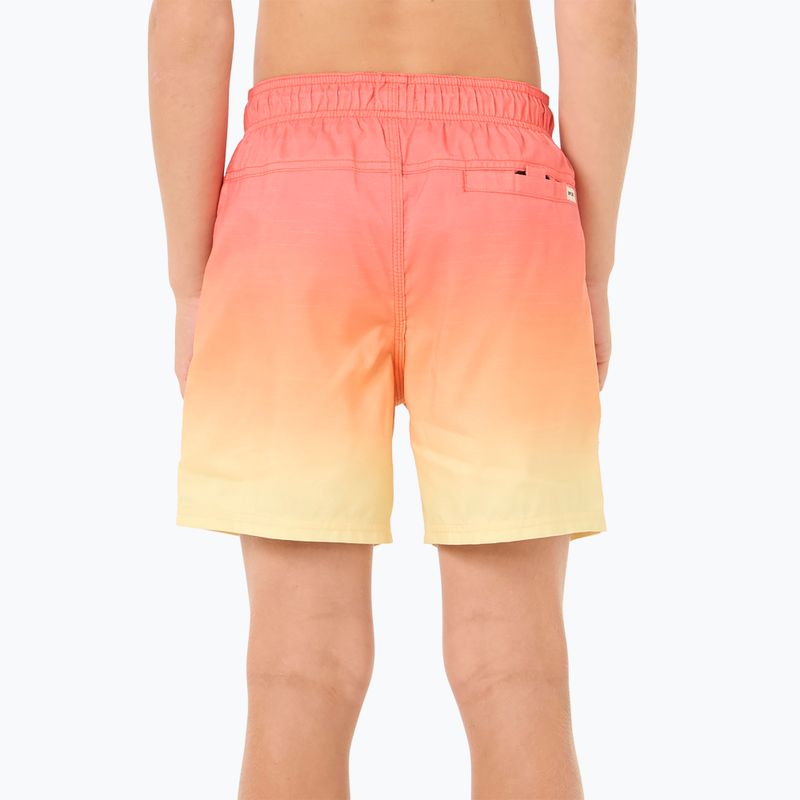 Rip Curl Fade Volley gyermek úszónadrág görögdinnye 3