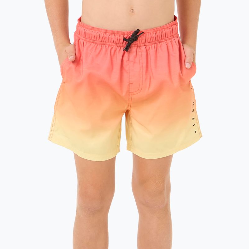 Rip Curl Fade Volley gyermek úszónadrág görögdinnye 4