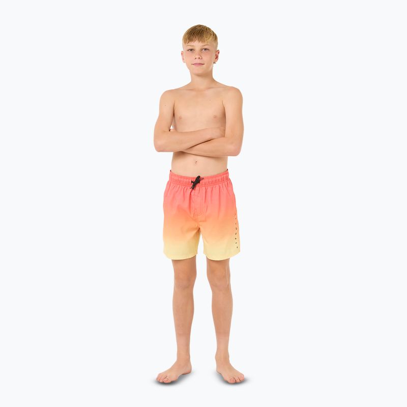 Rip Curl Fade Volley gyermek úszónadrág görögdinnye 2