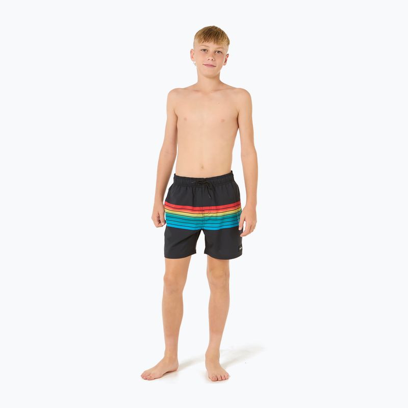 Rip Curl Surf Revival Volley gyermek úszónadrág fekete 2