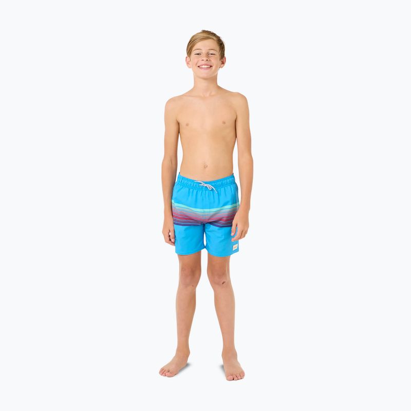 Rip Curl Surf Revival Volley kék színű gyermek úszónadrág 2