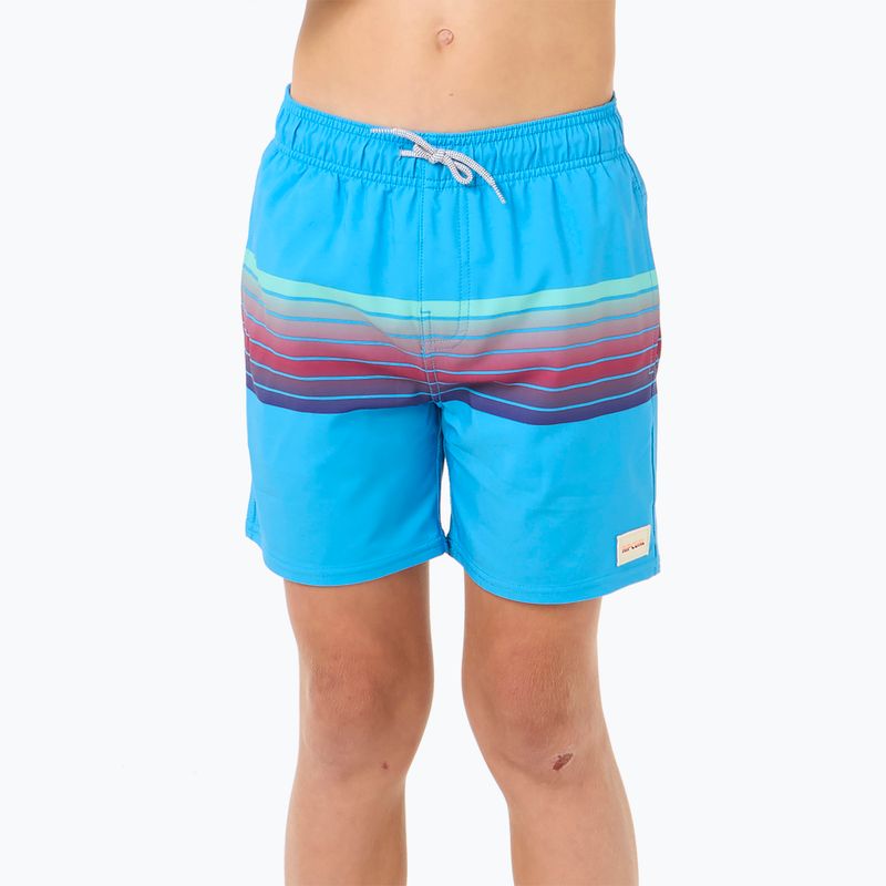 Rip Curl Surf Revival Volley kék színű gyermek úszónadrág 5