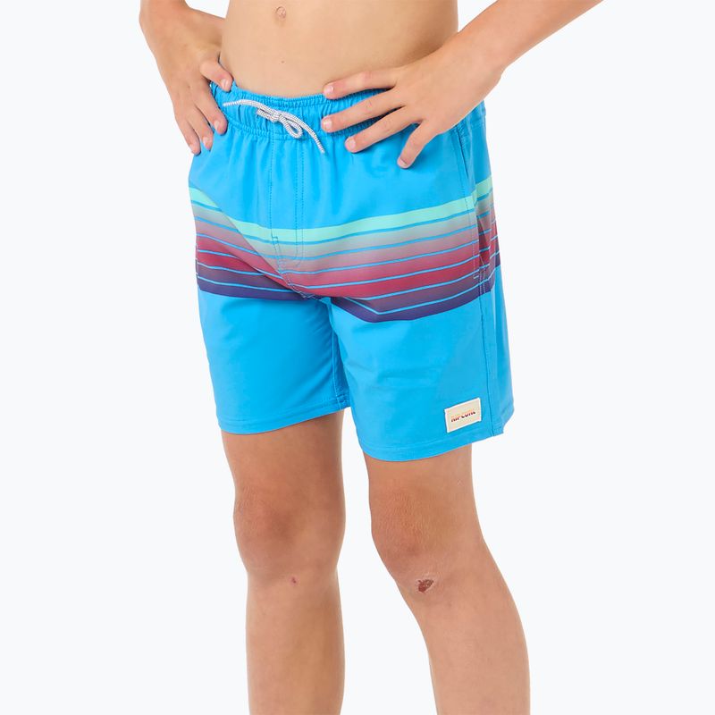 Rip Curl Surf Revival Volley kék színű gyermek úszónadrág 6