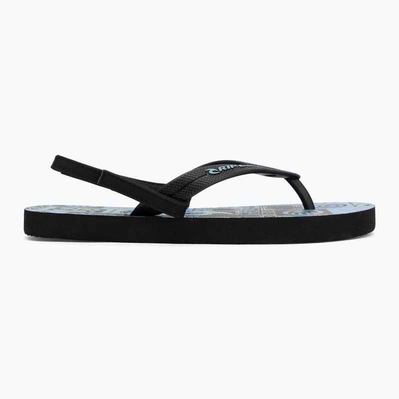Rip Curl Grom Energy Bloom gyermek szandál fekete/kék 2