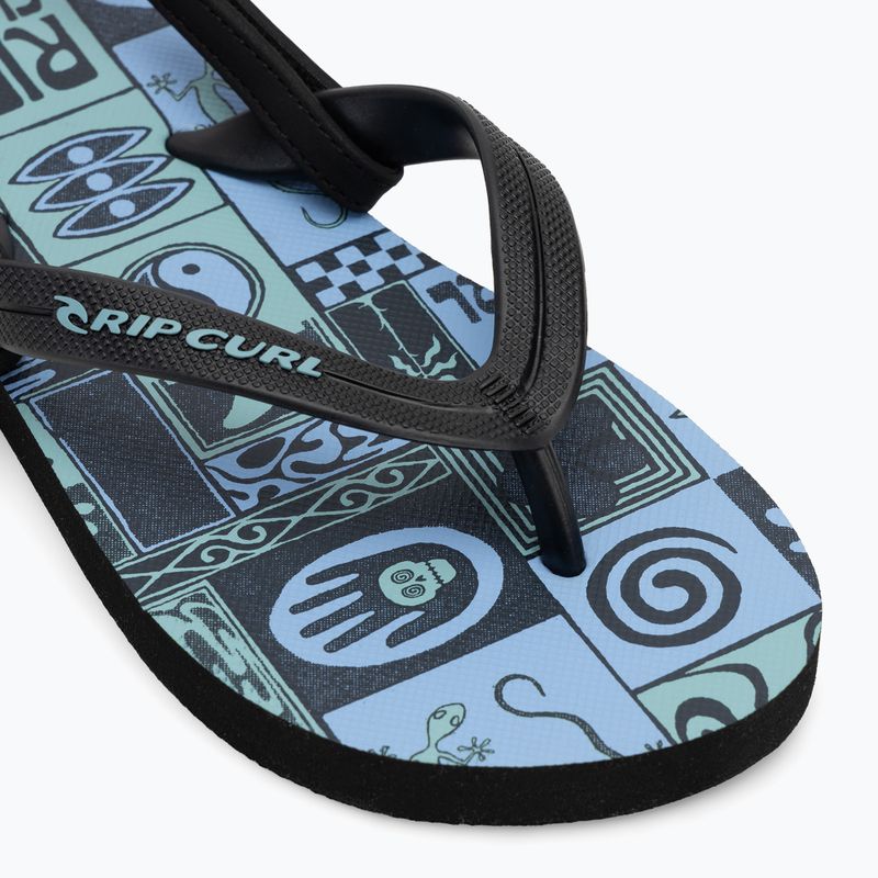 Rip Curl Grom Energy Bloom gyermek szandál fekete/kék 7