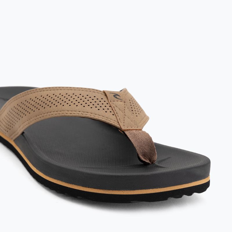 Férfi papucsok Rip Curl Chiba Bloom Open Toe brown/black 7