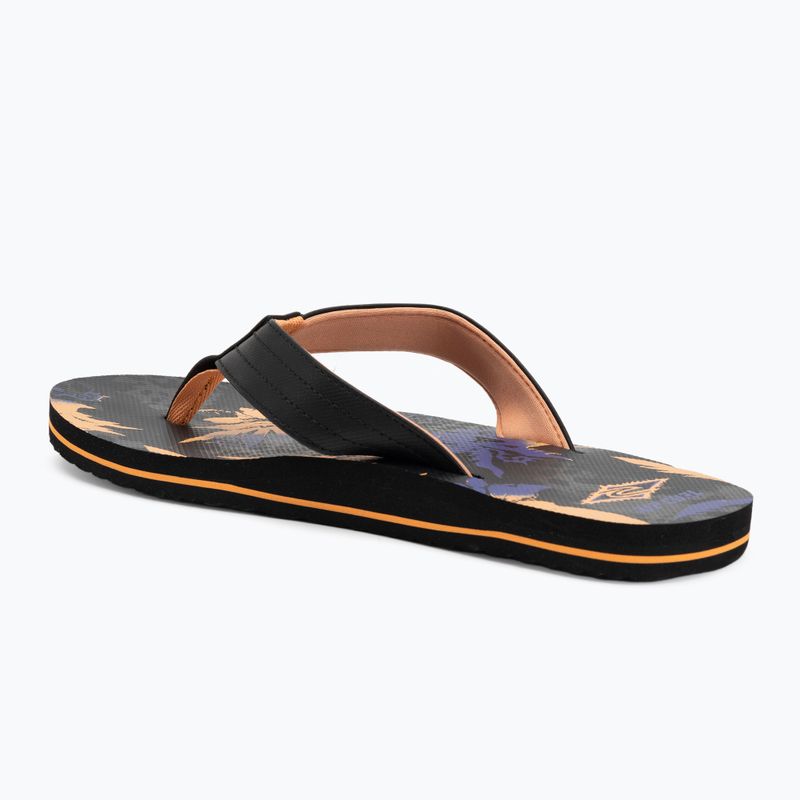 Férfi Rip Curl Ripper Bloom flip flop fekete/narancs 3