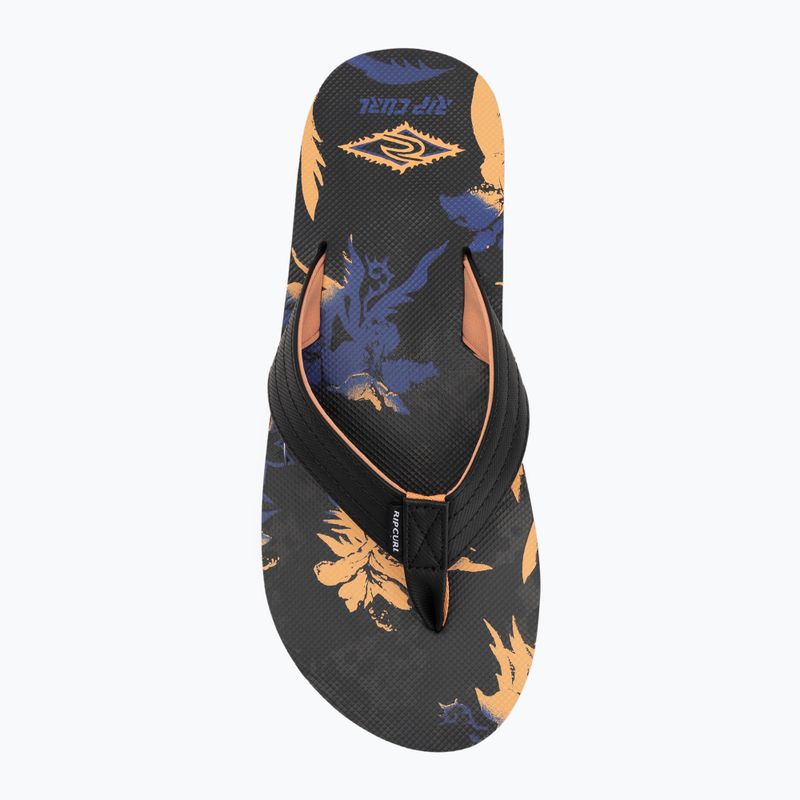 Férfi Rip Curl Ripper Bloom flip flop fekete/narancs 5