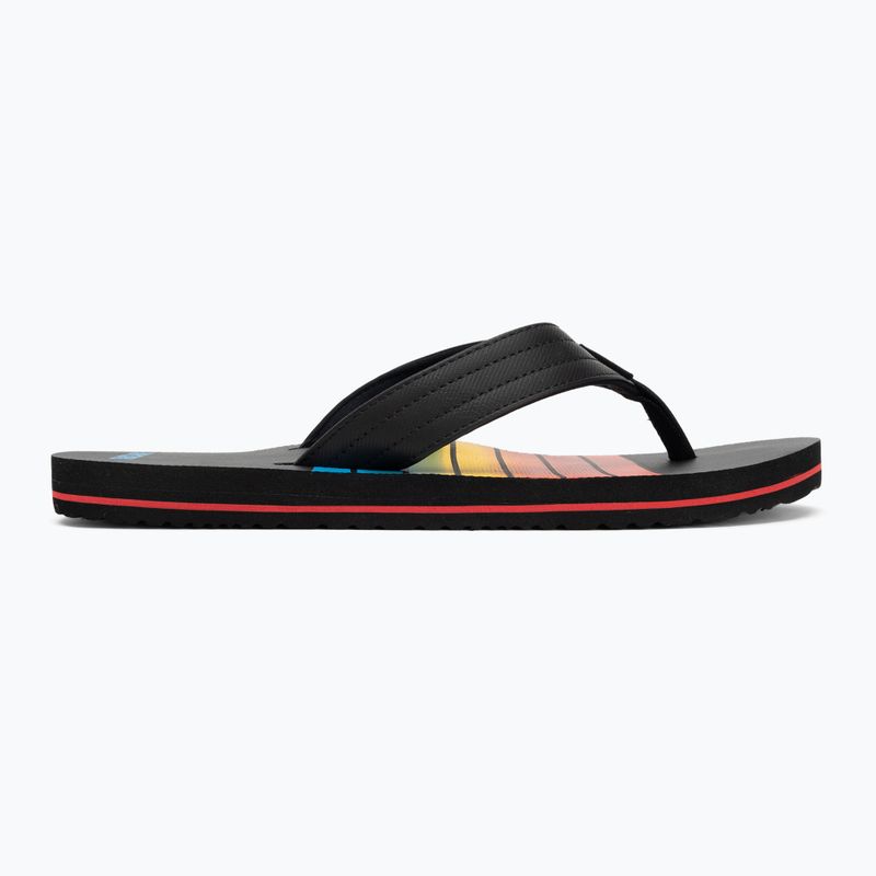 Férfi Rip Curl Ripper Bloom flip flop fekete/vörös 2