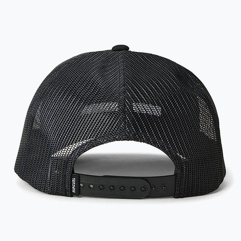 Férfi Rip Curl Brand Icon Trucker baseball sapka fekete 2