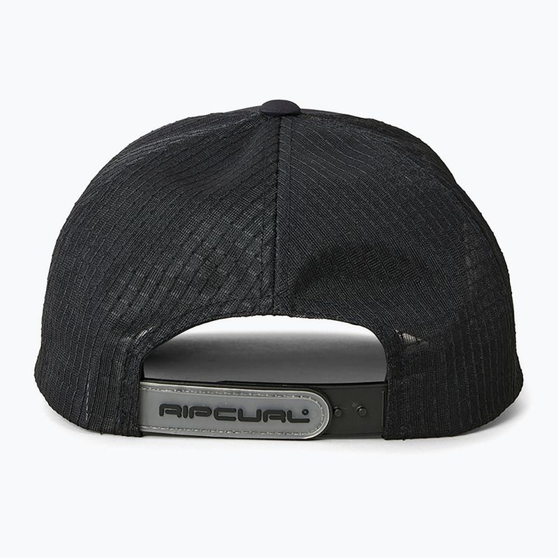 Férfi Rip Curl Vaporcool Search Trucker baseball sapka fekete 2