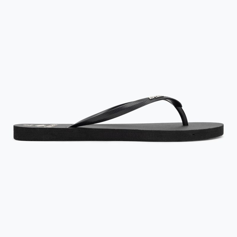 Női Rip Curl Icons Of Surf Bloom flip flopok fekete 2