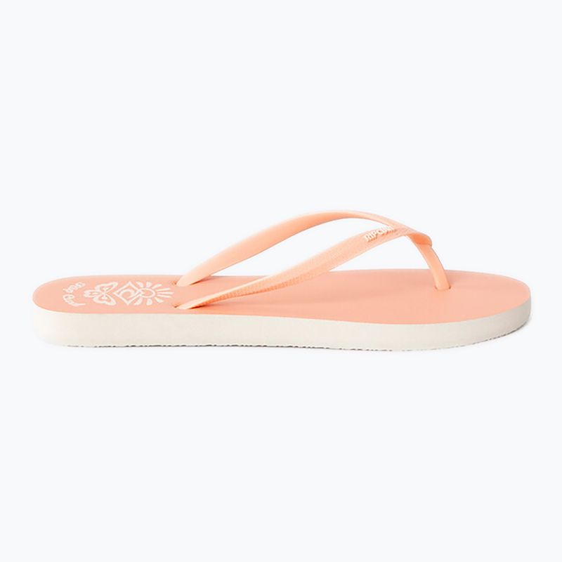 Női Rip Curl Icons Of Surf Bloom barackszínű flip flopok 8