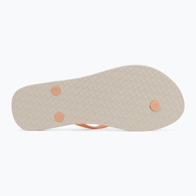 Női Rip Curl Icons Of Surf Bloom barackszínű flip flopok 4
