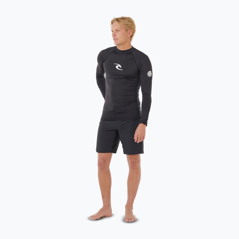 Férfi úszó hosszú ujjú felső Rip Curl Waves Upf Perf black 2