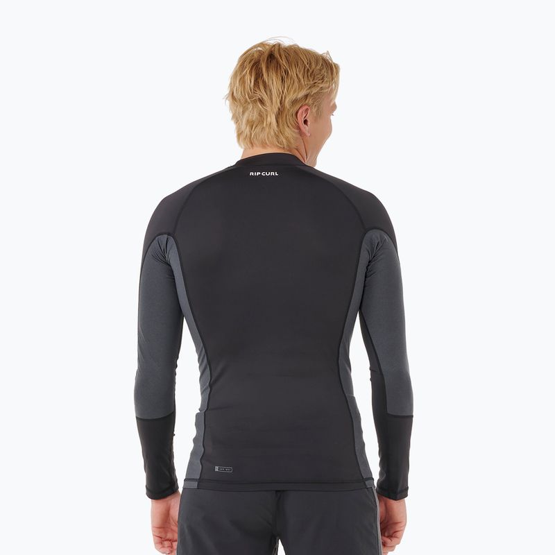 Férfi úszó hosszú ujjú felső Rip Curl Waves Upf Perf black 3