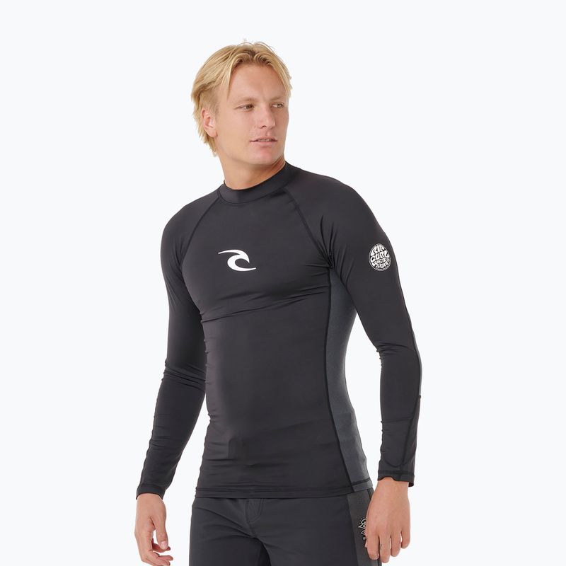 Férfi úszó hosszú ujjú felső Rip Curl Waves Upf Perf black 4