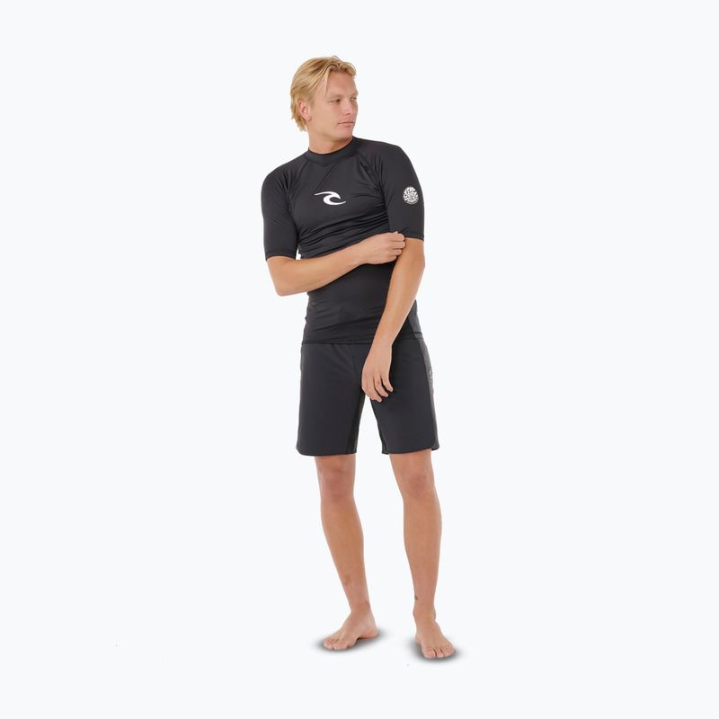 Férfi úszópóló Rip Curl Waves Upf Perf black 2