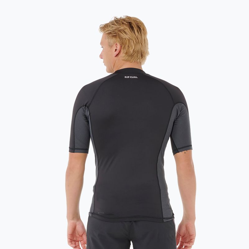 Férfi úszópóló Rip Curl Waves Upf Perf black 3