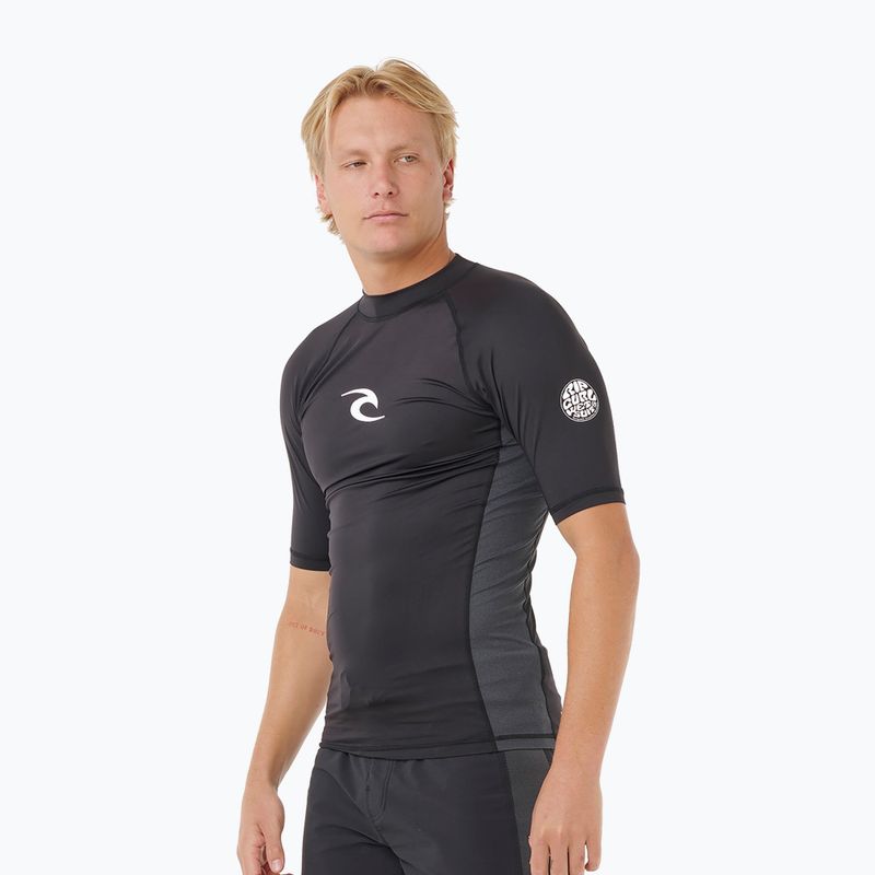 Férfi úszópóló Rip Curl Waves Upf Perf black 4