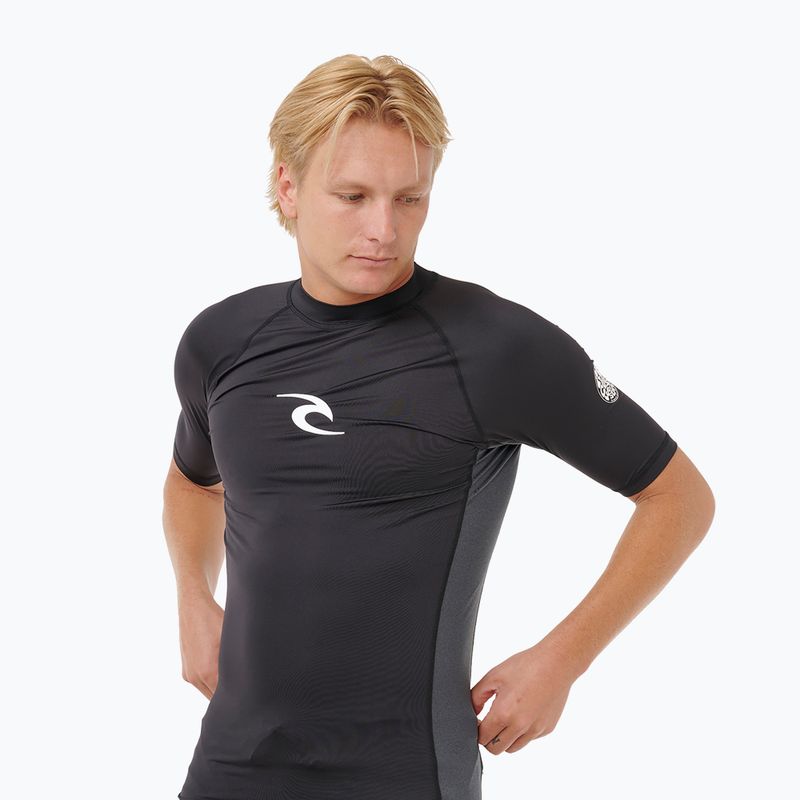 Férfi úszópóló Rip Curl Waves Upf Perf black 5