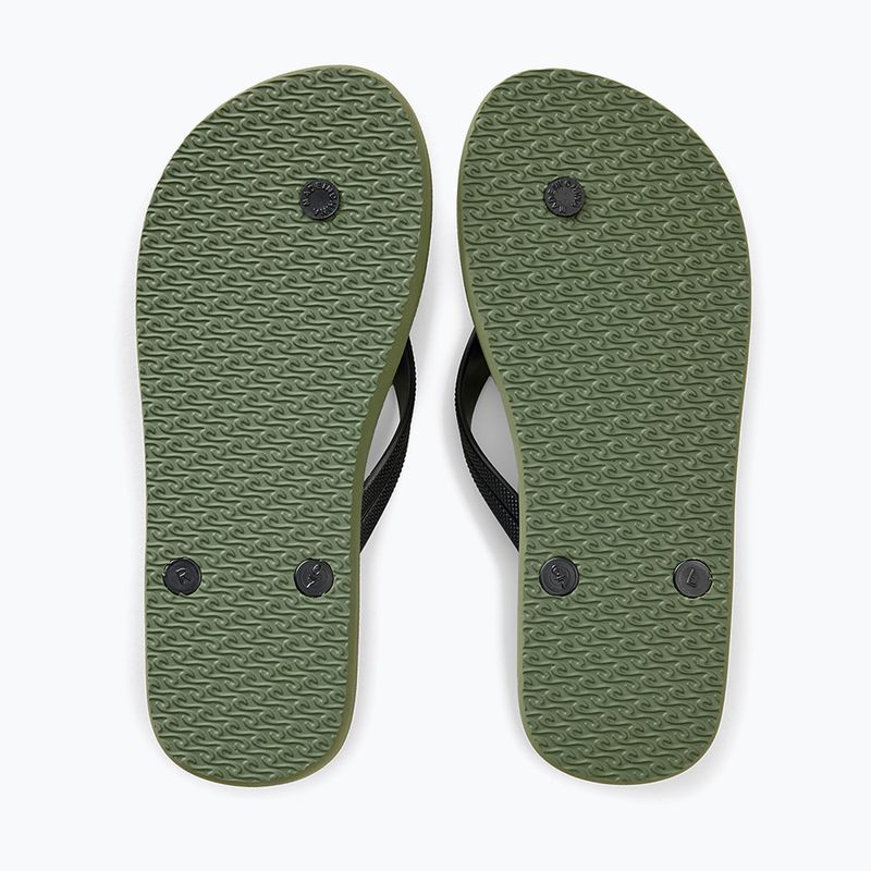 Gyerek flip-flop papucsok Rip Curl Sessions Bloom Open Toe olive 4