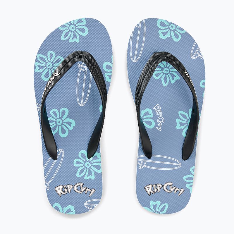 Gyerek flip-flop papucsok Rip Curl Sessions Bloom Open Toe faded denim 5