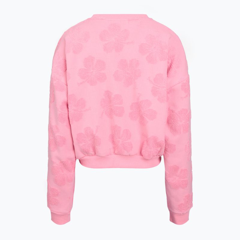 Női pulóver Rip Curl Paradise Terry Crew pink 2