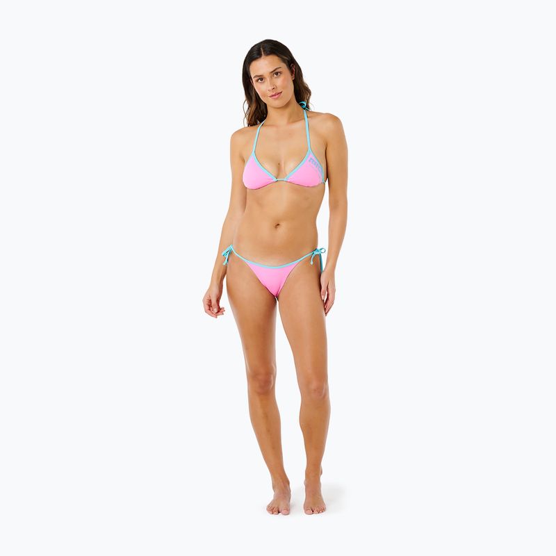 Fürdőruha felső Rip Curl Surf Puff Sliding Tri light pink 2