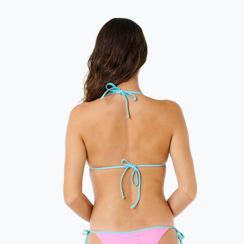 Fürdőruha felső Rip Curl Surf Puff Sliding Tri light pink 3