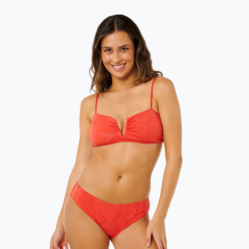 Fürdőruha felső Rip Curl Oasis Multi Fit Bandeau red 5