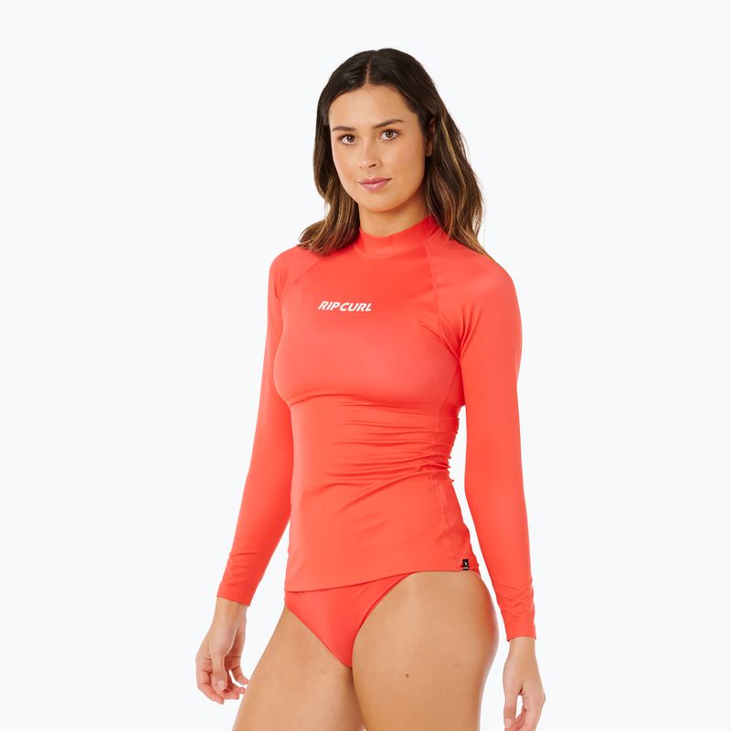 Női úszó hosszú ujjú felső Rip Curl Classic Surf UPF Rashguard red 4
